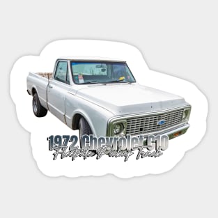 1972 Chevrolet C10 Fleetside Pickup Truck Sticker